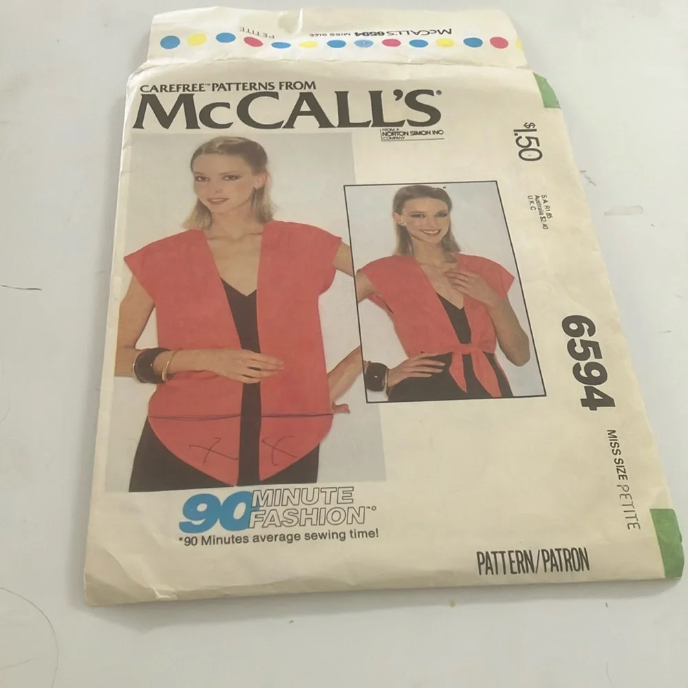 Mccalls carefree pattern